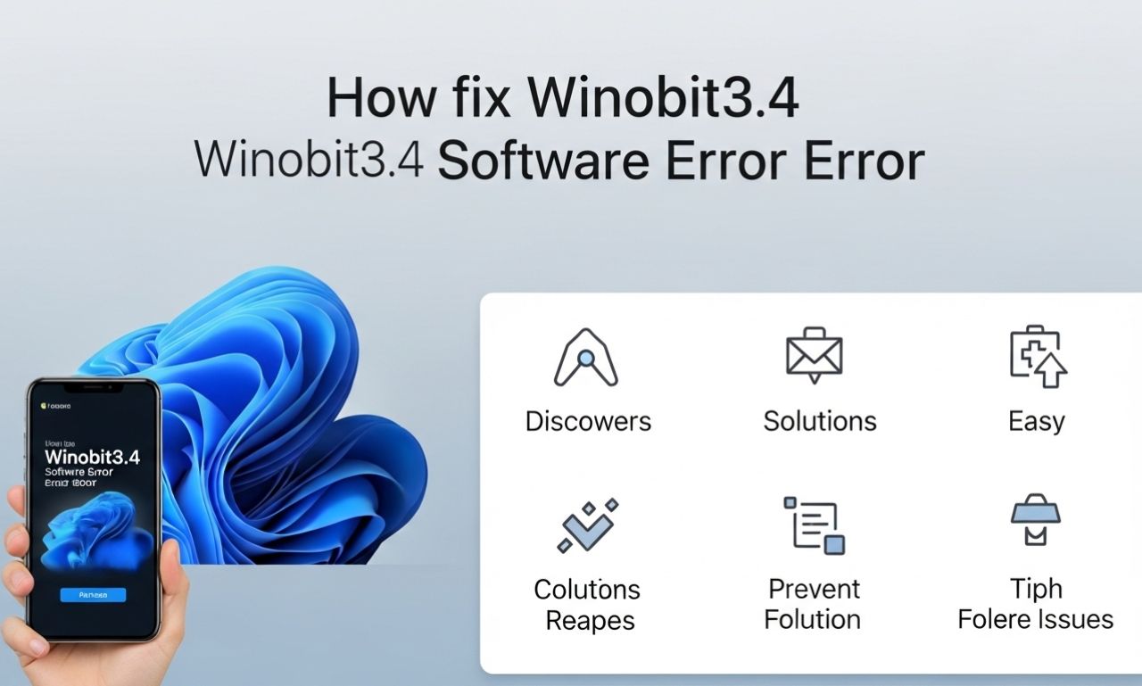 Winobit3.4 Software Error: Causes, Fixes, and Prevention Guide